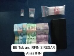 Lagi…Polres Batu Bara “Gempur” Jaringan Narkoba, 1 Bandar Berhasil Diamankan
