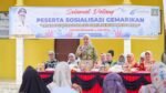 Pj Ketua TP. PKK Langkat hadiri Sosialisasi “GEMARIKAN” di Batang Serangan sebagai upaya penurunan stunting.