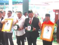 KPU Rapat Pleno Penetapan Nomor Urut Pasangan Calon Bupati dan Wakil Bupati Dairi