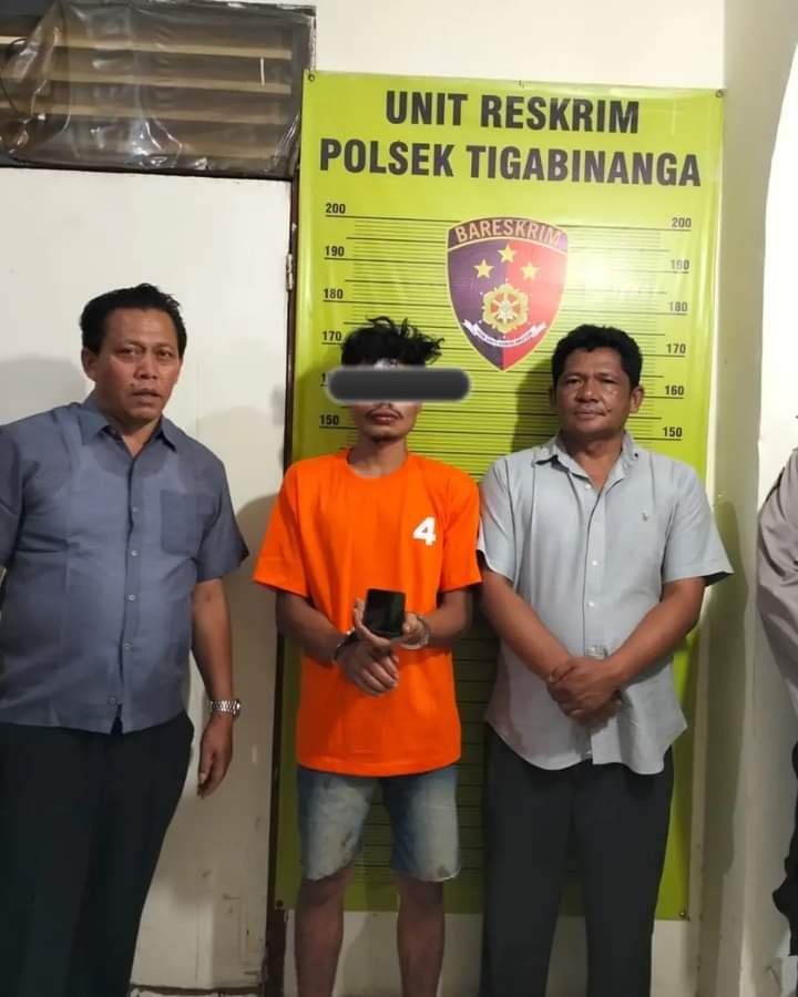 Polsek Tigabinanga Amankan Pelaku Pencurian di Desa Kuta Mbaru Punti