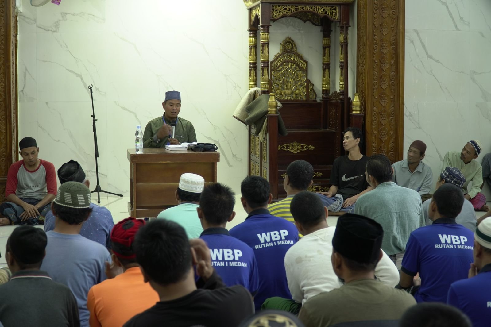 Rutan Kelas I Medan Rutin Adakan Ceramah Agama Untuk Warga Binaan