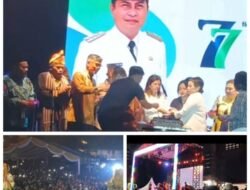 Antusias Warga Dairi Tumpah Ruah Di Acara Hiburan Pesta Budaya Njuah-juah