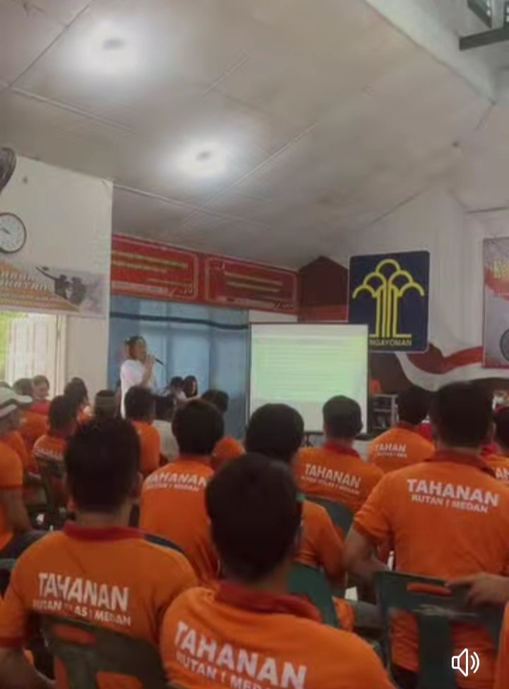 Pelatihan Kader Kesehatan Tahap Ke-II Rutan Kelas I Medan