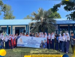 BNNK Binjai Laksanakan Pemantauan dan Pendampingan Remaja Teman Sebaya Anti Narkoba Di SMP N 8 Binjai