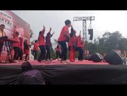 Calon Bupati Nomor Urut 2, Eddy- Depry bersama Warga Kecamatan Siempat Nempu Bergembira dalam Pesta Rakyat