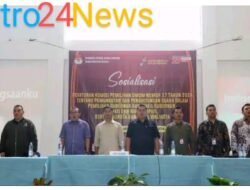 KPU Kabupaten Dairi Sosialisasikan PKPU Nomor 17 Tahun 2024 Dairi