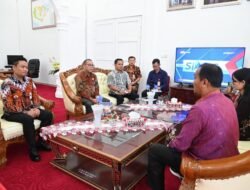 BPS dan BPJS Ketenagakerjaan Audensi Dengan Bupati Humbahas