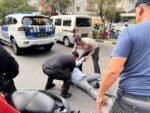 Mantap !! Dirlantas Sumut Lakukan aksi Heroik ,Tolong Korban Kecelakaan di Jalan Katamso