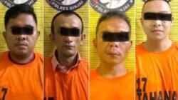 Sat Narkoba Polres Binjai Sikat 4 Pria Diduga Bandar Narkoba