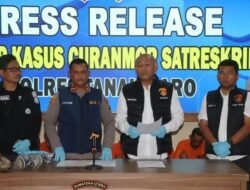 Polres Tanah Karo Ungkap Jaringan Curanmor Lintas Wilayah, Enam Tersangka Ditangkap, 6 Motor dan Satu Truk Disita